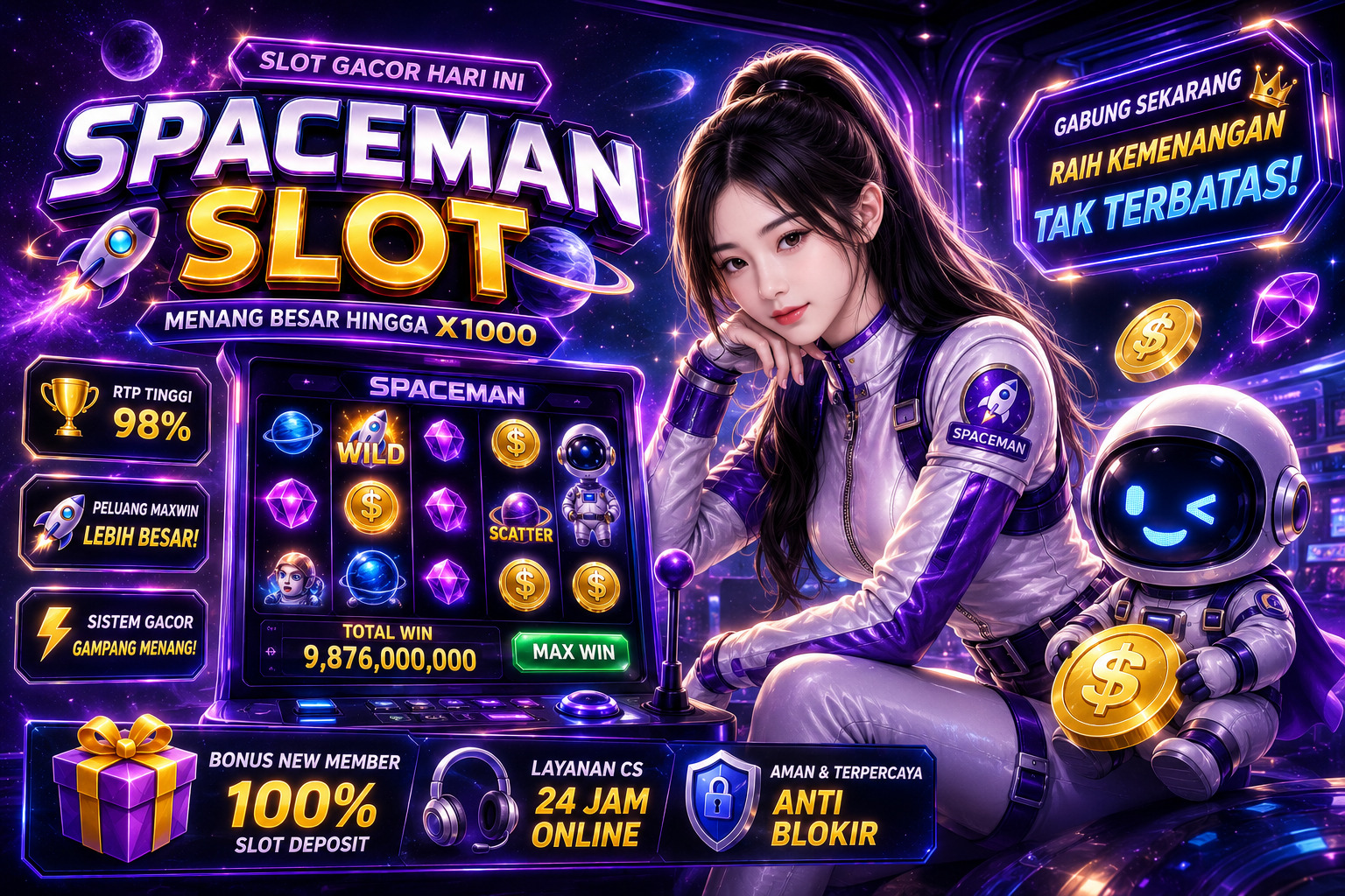 Slot Spaceman dan Keseruannya yang Bikin Penasaran
